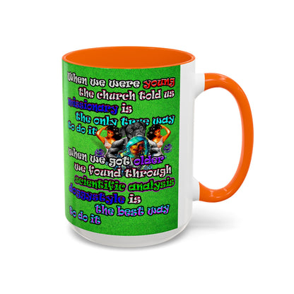 doggystyle - Accent Mug (green turf)