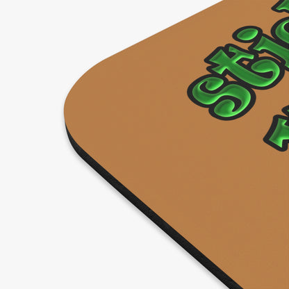 stick that in your pipe and smoke it - Mouse Pad (Rectangle) (light brown)