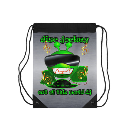 disc jockey - Drawstring Bag (brushed nickel)