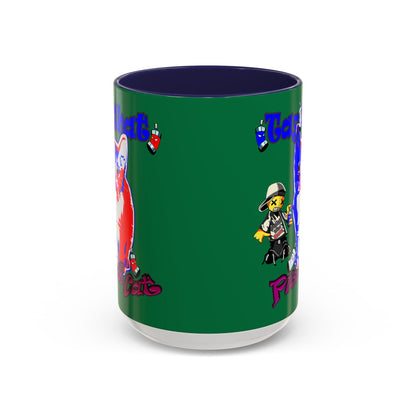tag that - Accent Mug (dark green)
