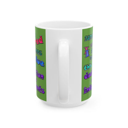declaration of the independents - White Mug (green)