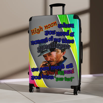 high noon - Suitcase (rainbow split)