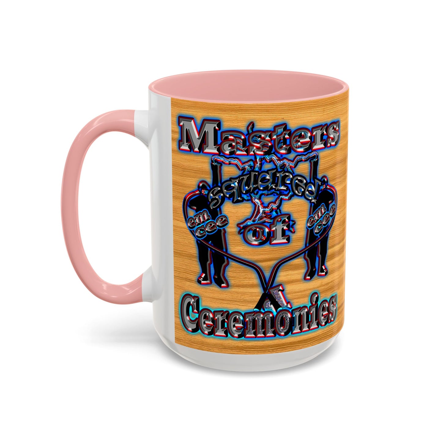 em cee squared - Accent Mug (butterscotch wood finish)