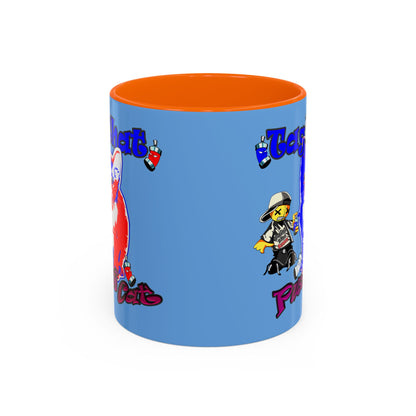 tag that - Accent Mug (light blue)