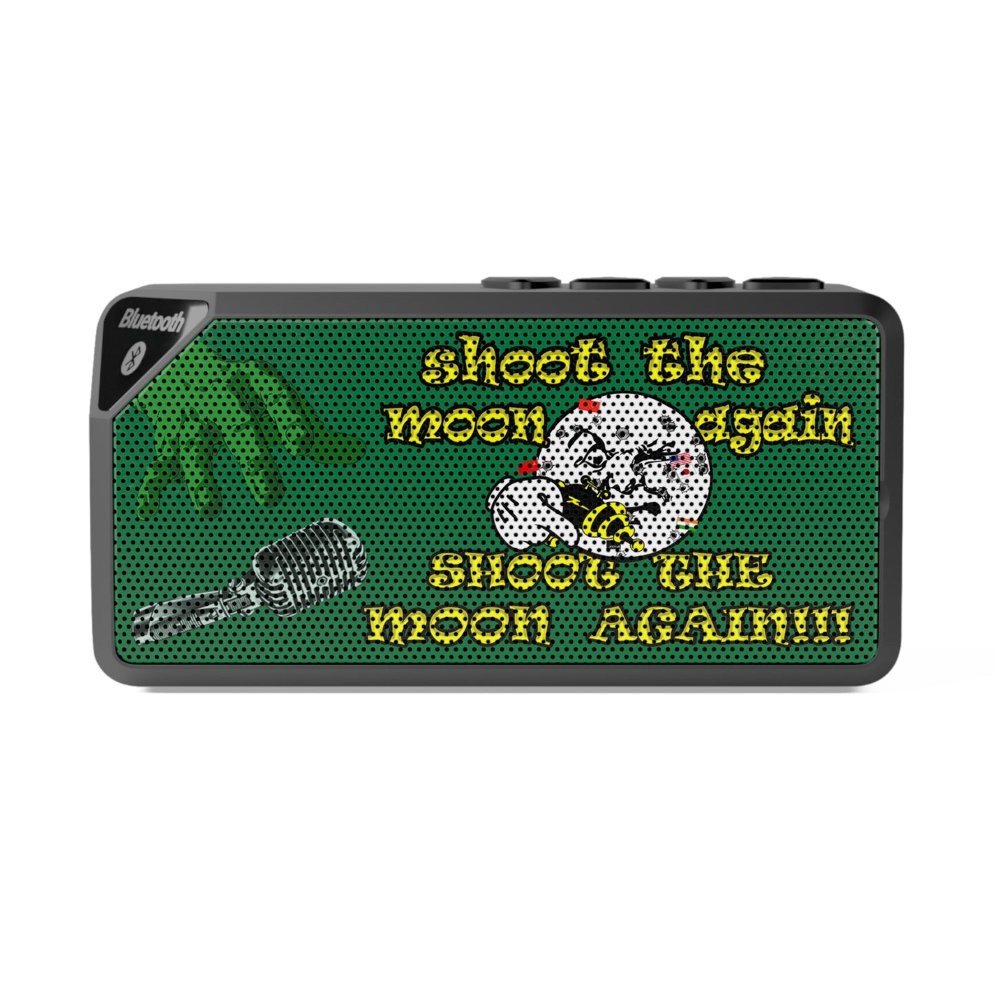 shoot the moon again - Jabba Bluetooth Speaker (dark green)