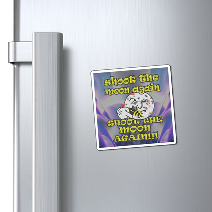 shoot the moon again - Magnets - (grey-pink wave)