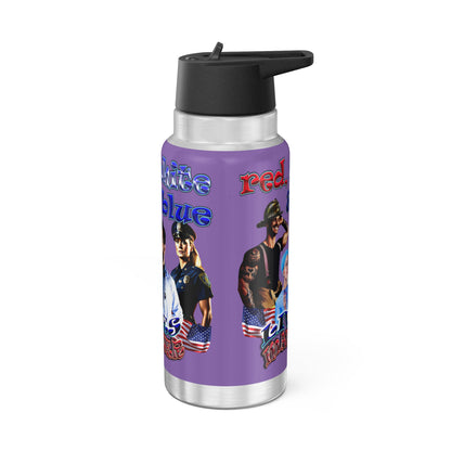 rw&b lives matter - Gator Tumbler, 32oz (light purple)