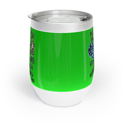 og - Chill Wine Tumbler (logo green)