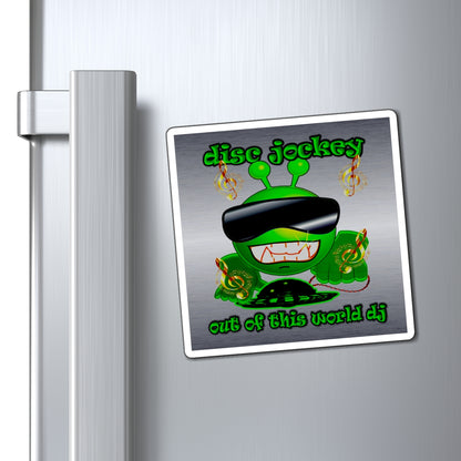 disc jockey - Magnets - (brushed nickel)