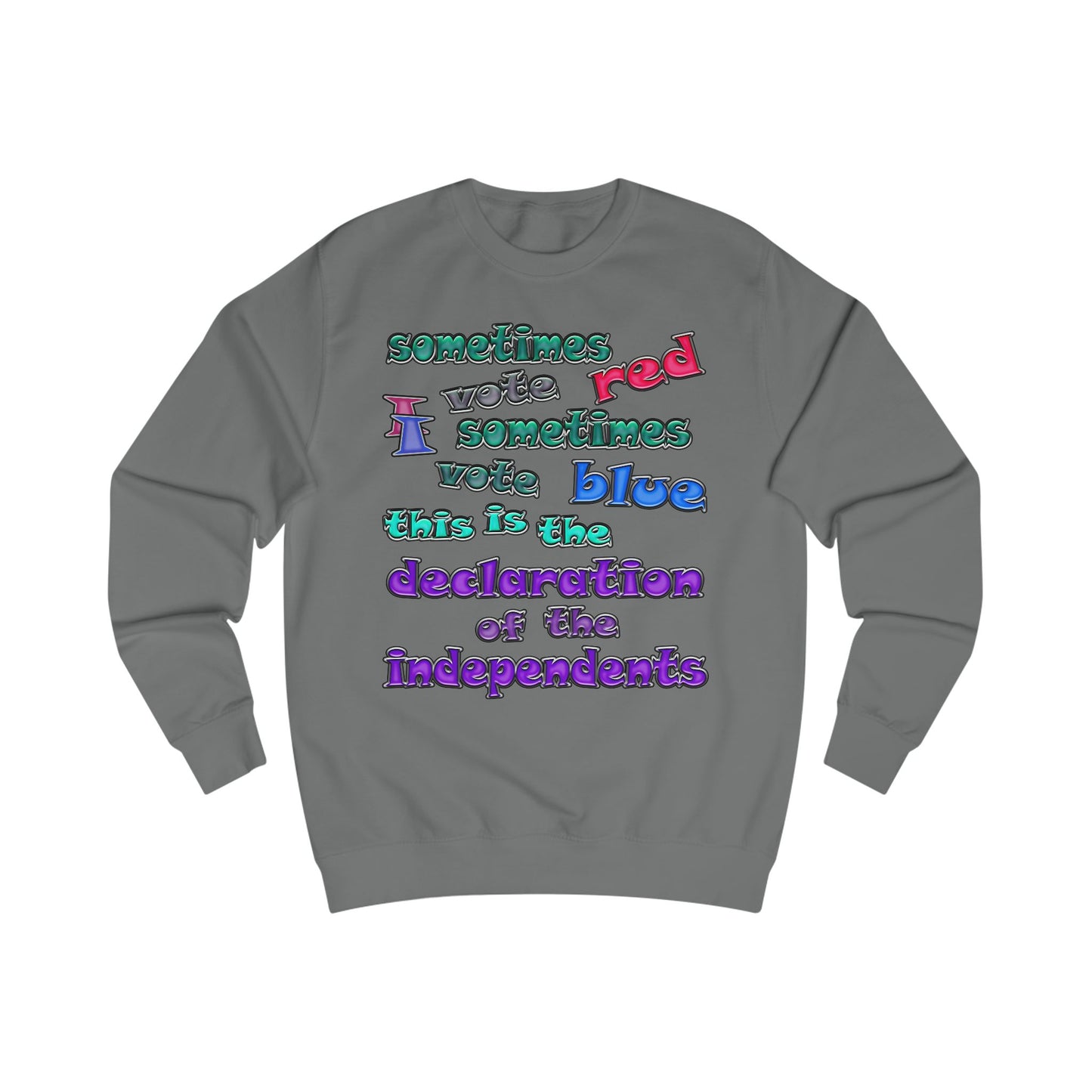 declaration of the independents - Men's Sweatshirt