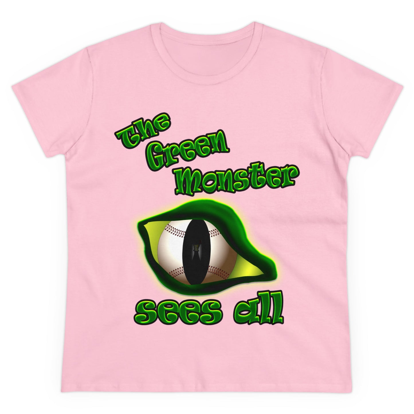 green monster - Women's Midweight Cotton Tee