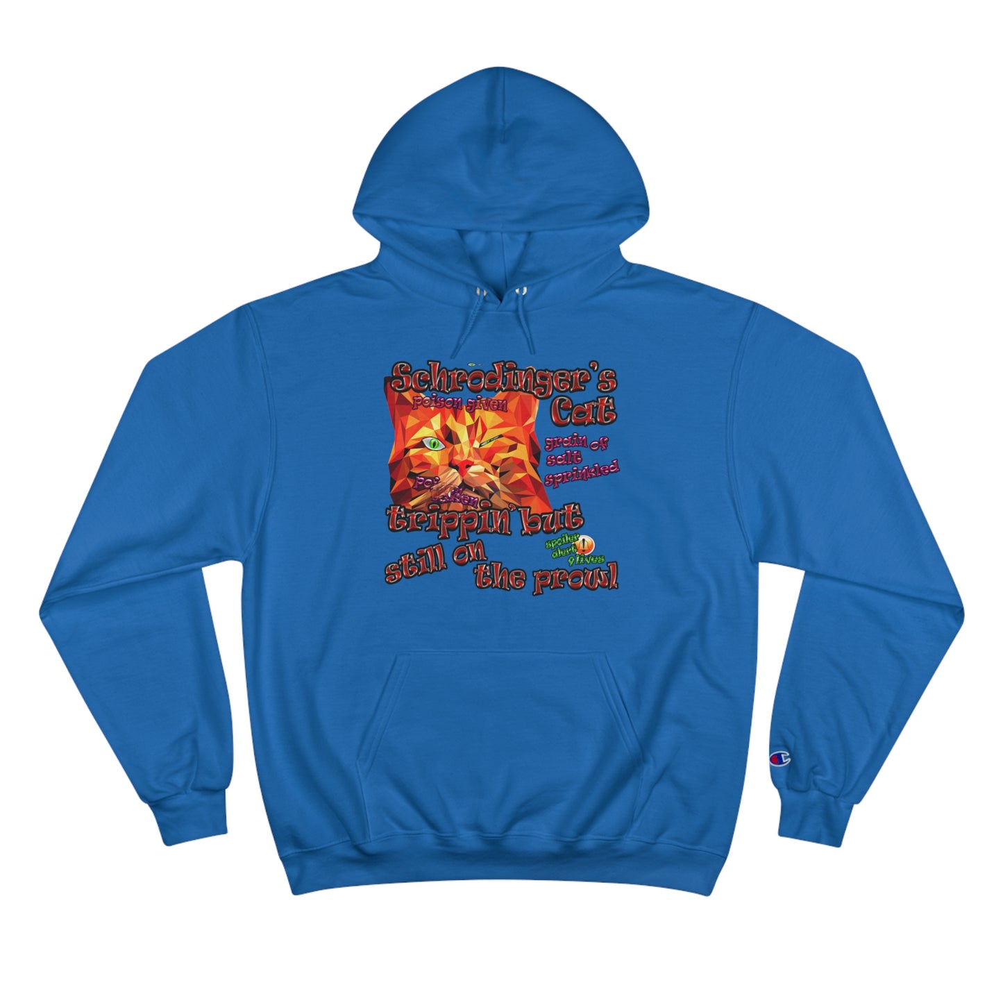 schrodinger's cat - Champion Hoodie