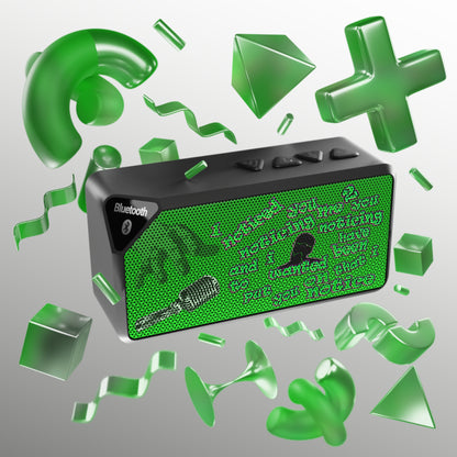 noticed you noticing - Jabba Bluetooth Speaker (logo green)