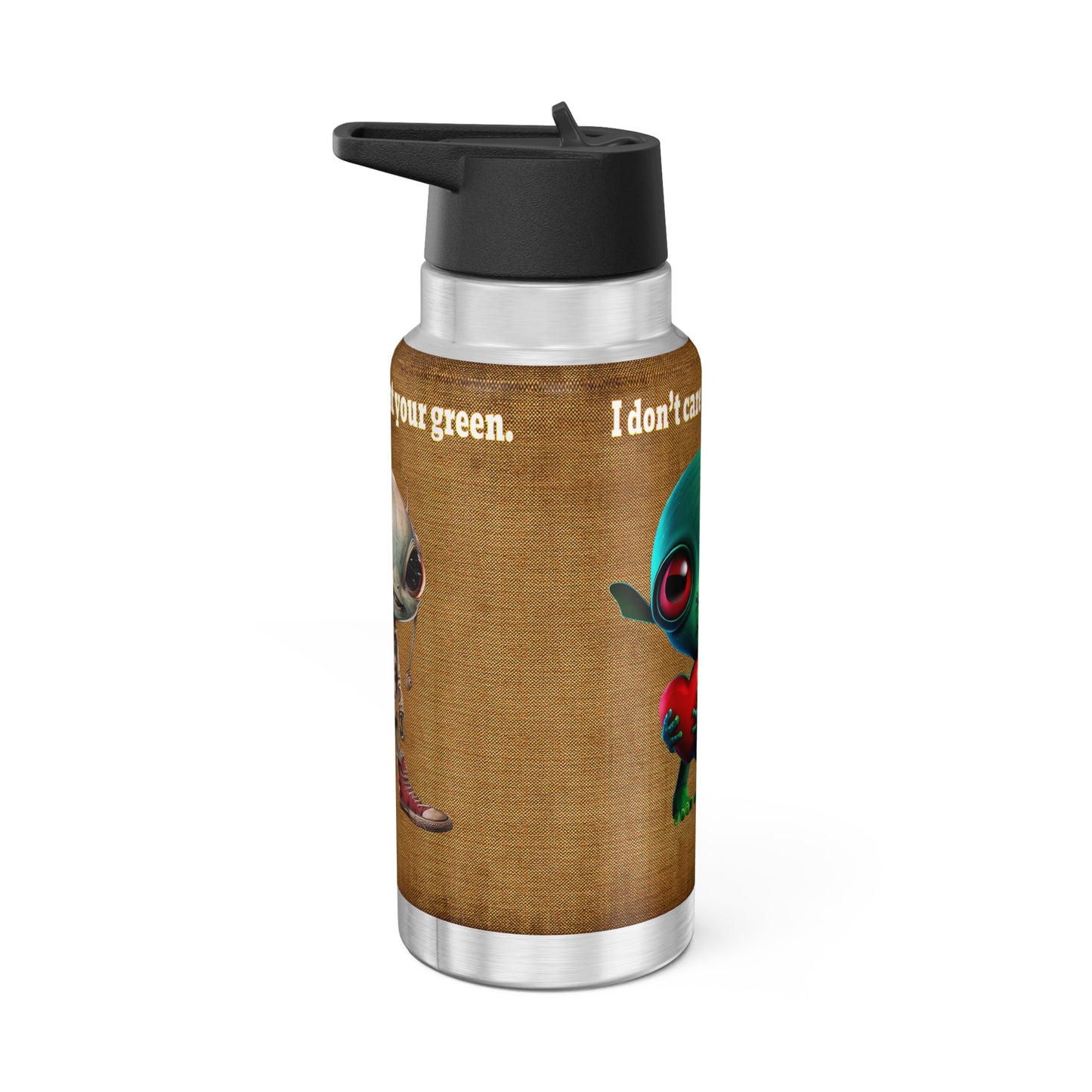 I don't care that your grey - Gator Tumbler, 32oz  (brown papyrus)