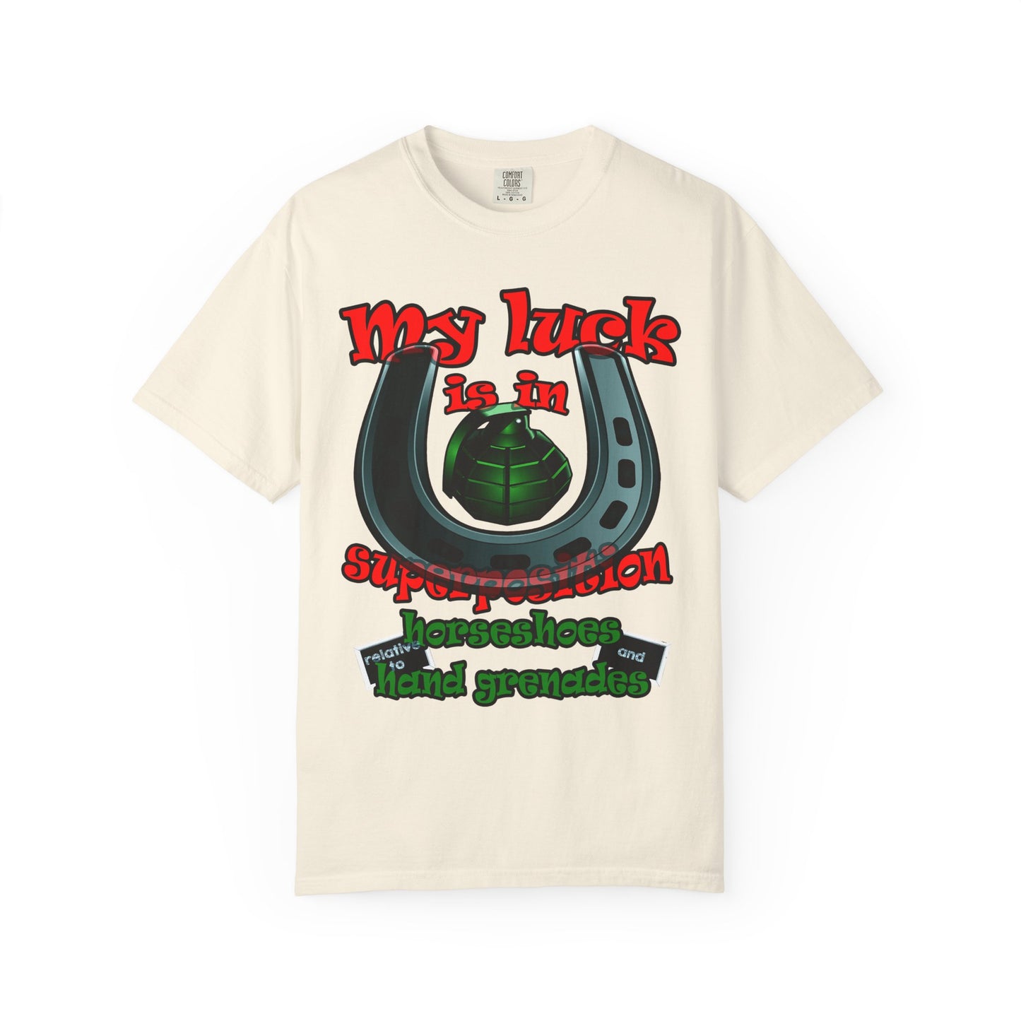 my luck - Unisex Garment-Dyed T-shirt