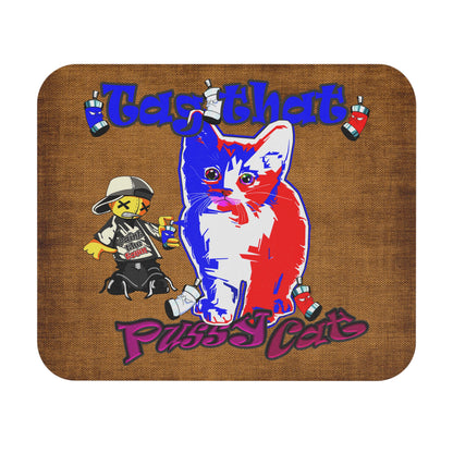 tag that - Mouse Pad (Rectangle) (brown papyrus)