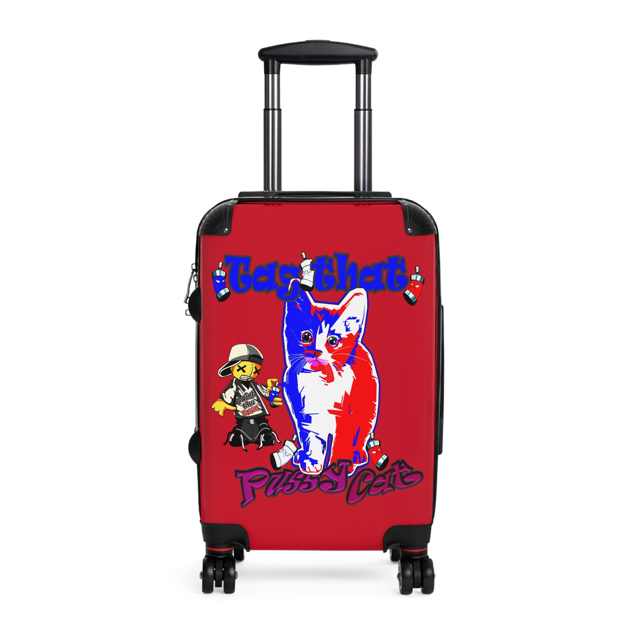 tag that - Suitcase (dark red)