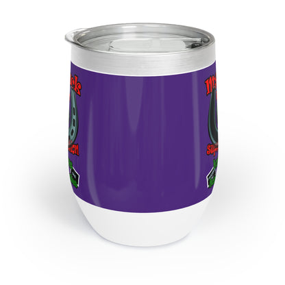 my luck - Chill Wine Tumbler (purple)