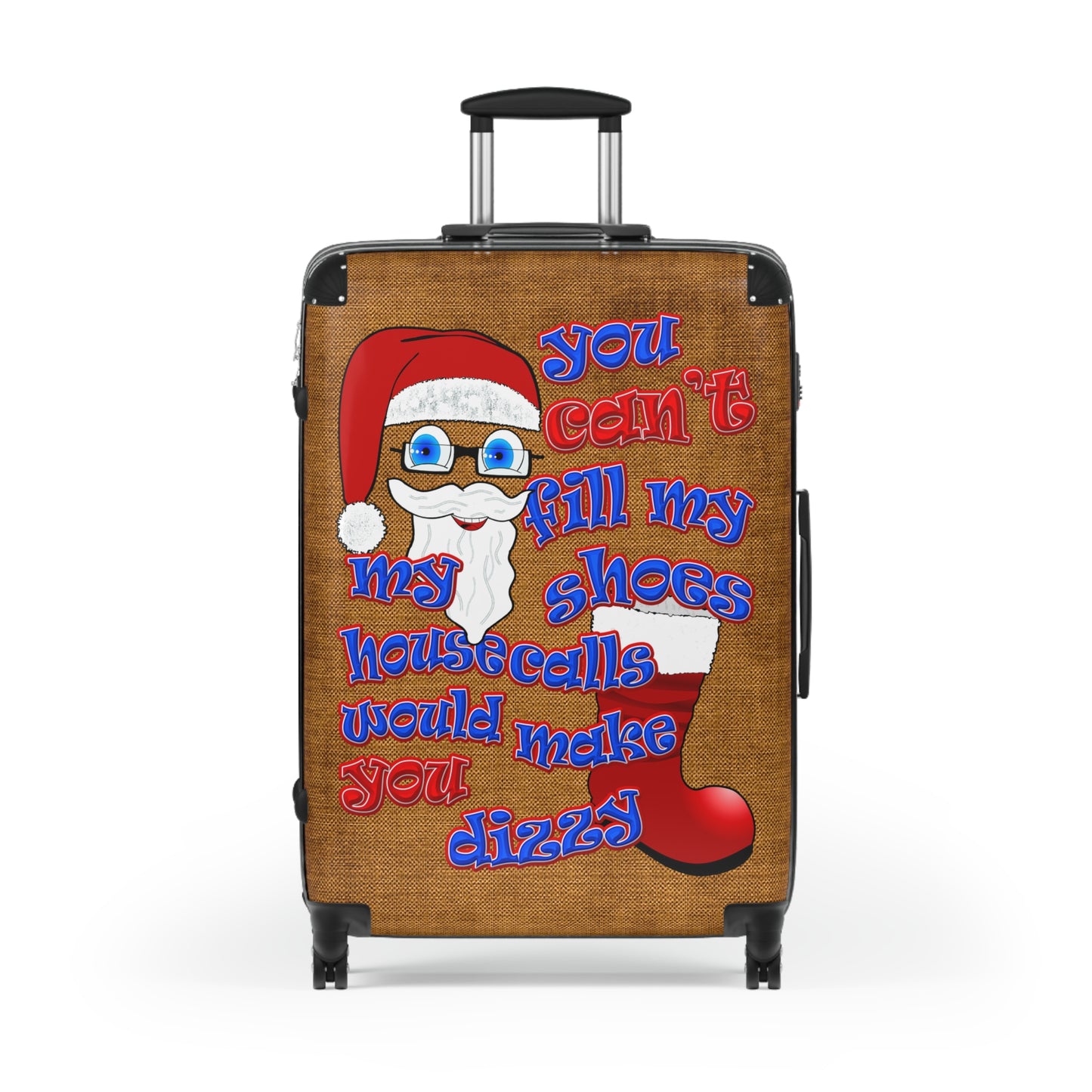 santa's shoes - Suitcase (brown papyrus)
