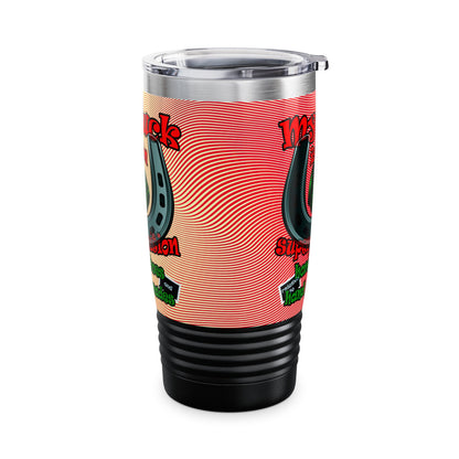my luck - Ringneck Tumbler, 20oz (yellow-orange wave)