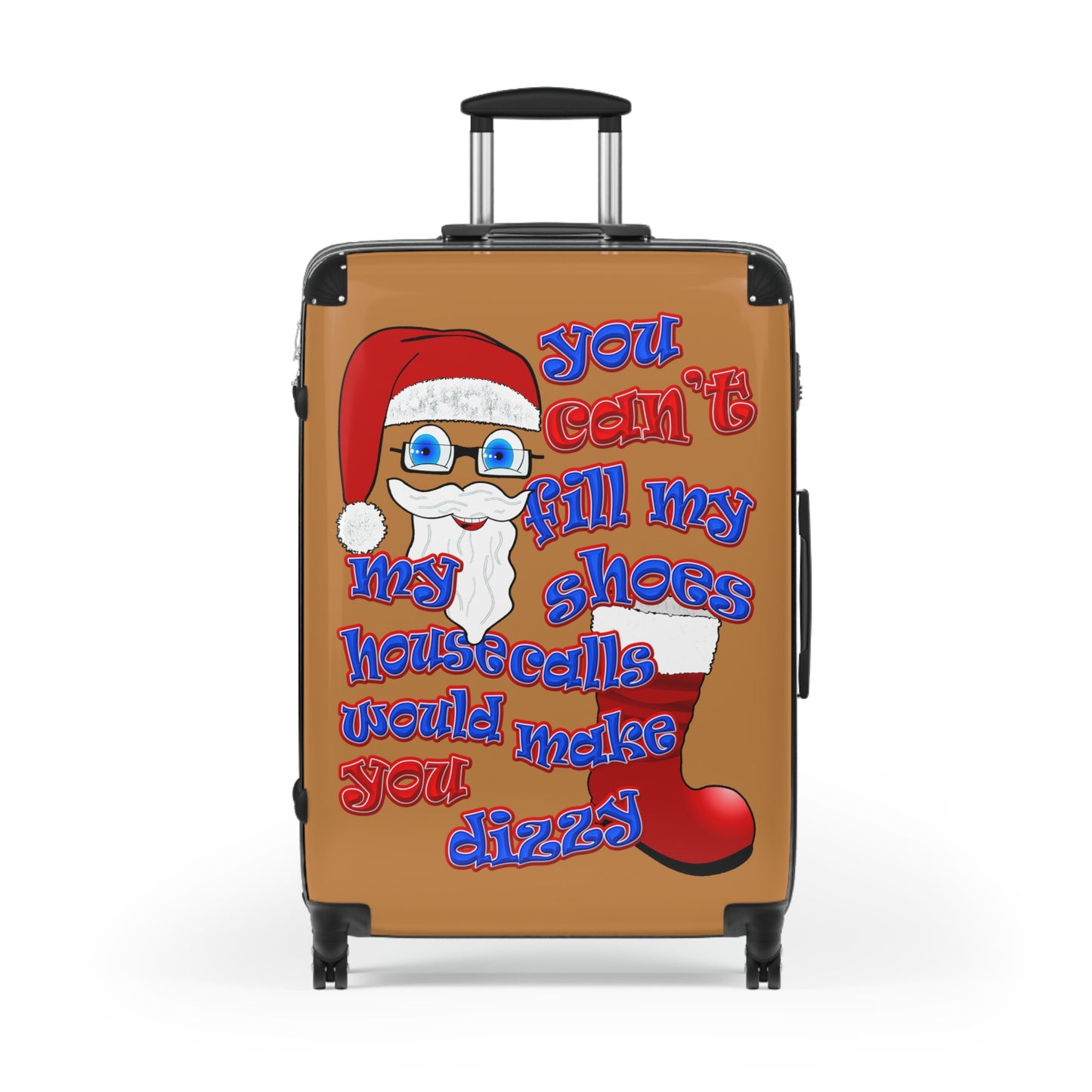 santa's shoes - Suitcase (light brown)