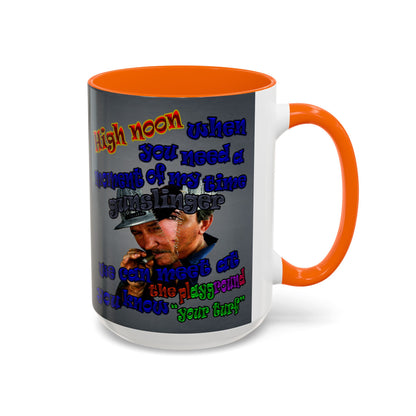 high noon - Accent Mug (grey-light grey)