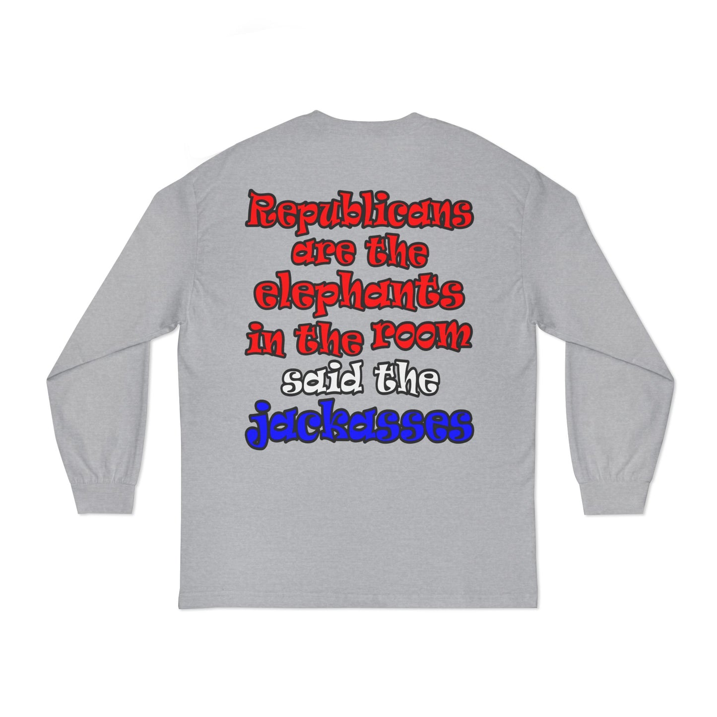 donkeys and elephants - Unisex Classic Long Sleeve T-Shirt