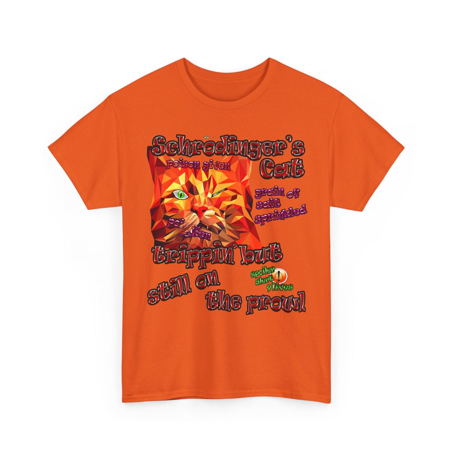 schrodinger's cat - Unisex Heavy Cotton Tee