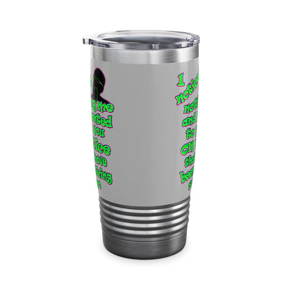noticed you noticing - Ringneck Tumbler, 20oz (light grey)