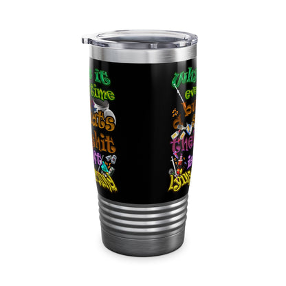 the bum's shit - Ringneck Tumbler, 20oz (black)