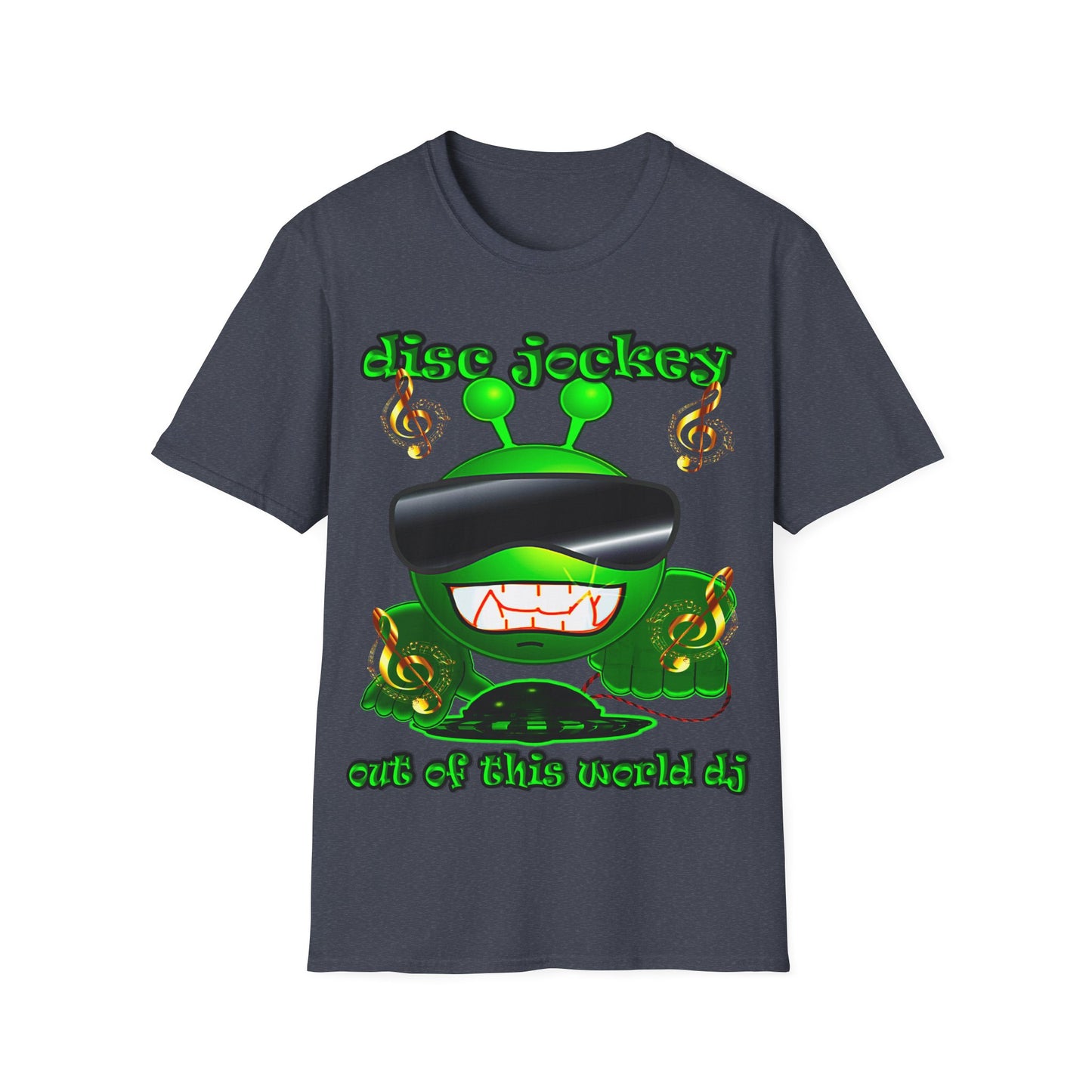 disc jockey - Unisex Softstyle T-Shirt