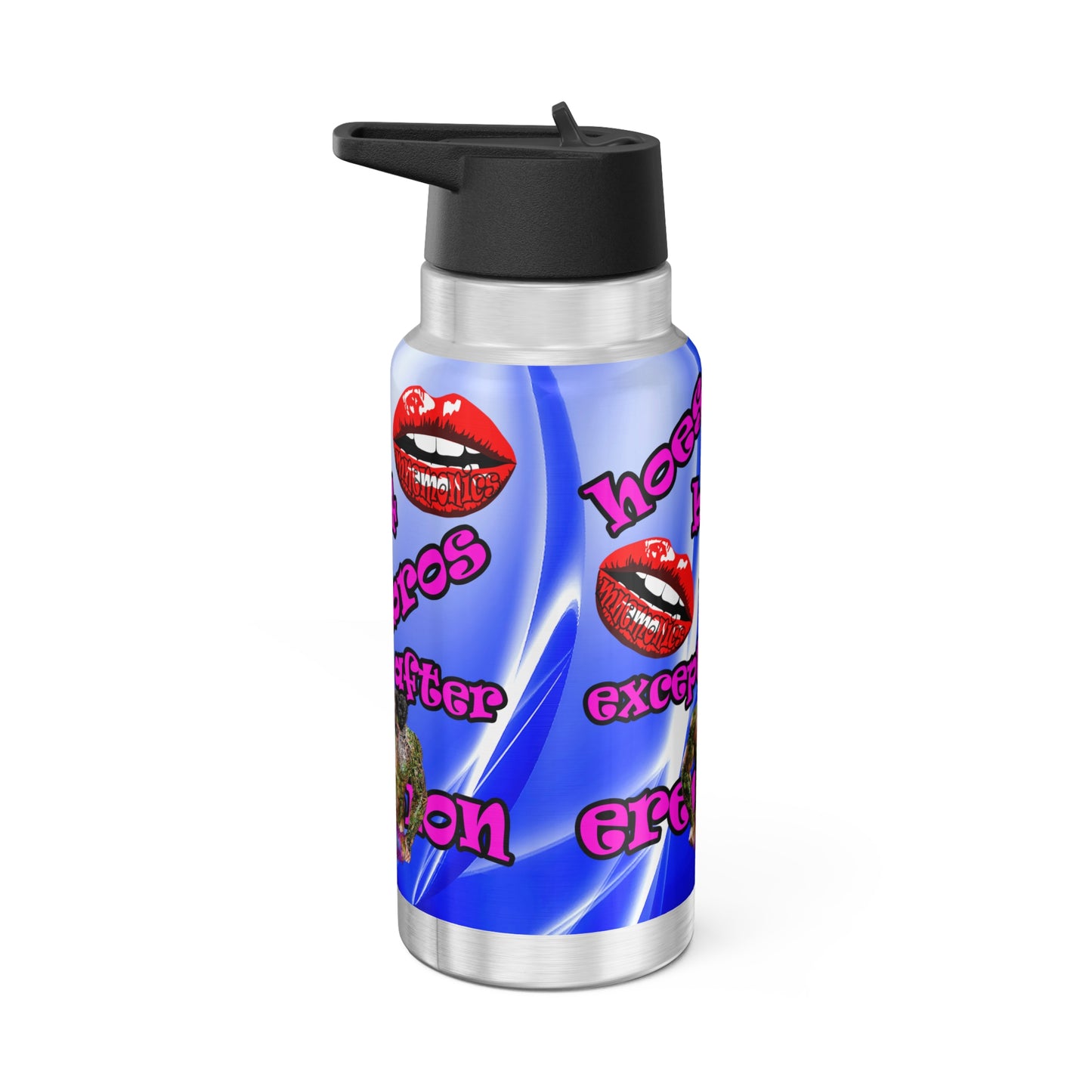 hoes b4 bros - Gator Tumbler, 32oz  (blue-white wave)