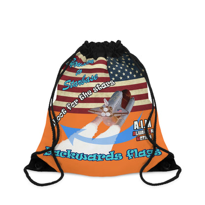 shoot for the stars - Drawstring Bag (crusta)