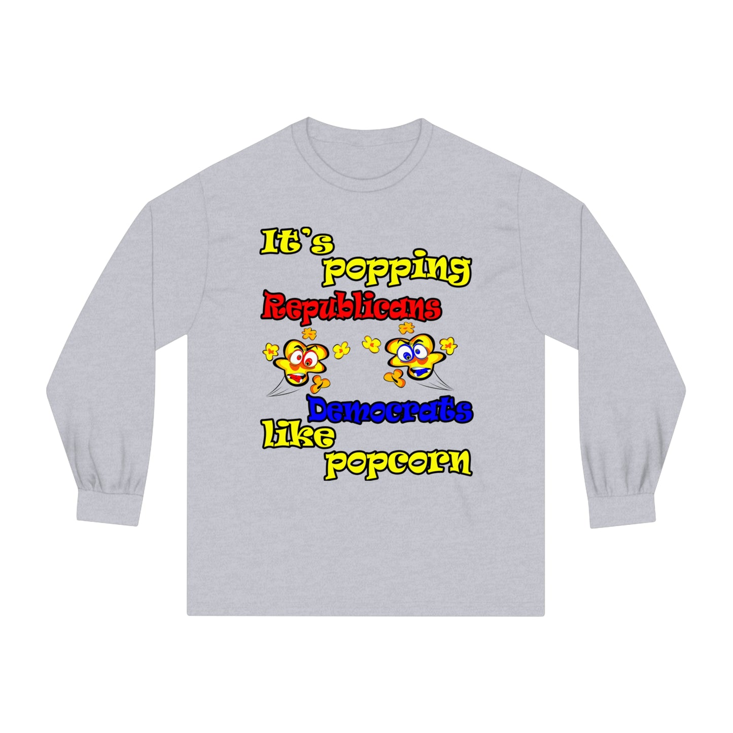 popping like popcorn - Unisex Classic Long Sleeve T-Shirt
