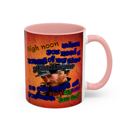 high noon - Accent Mug (burnt orange)