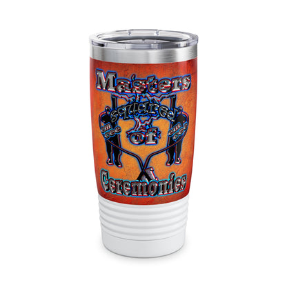 em cee squared - Ringneck Tumbler, 20oz (burnt orange)