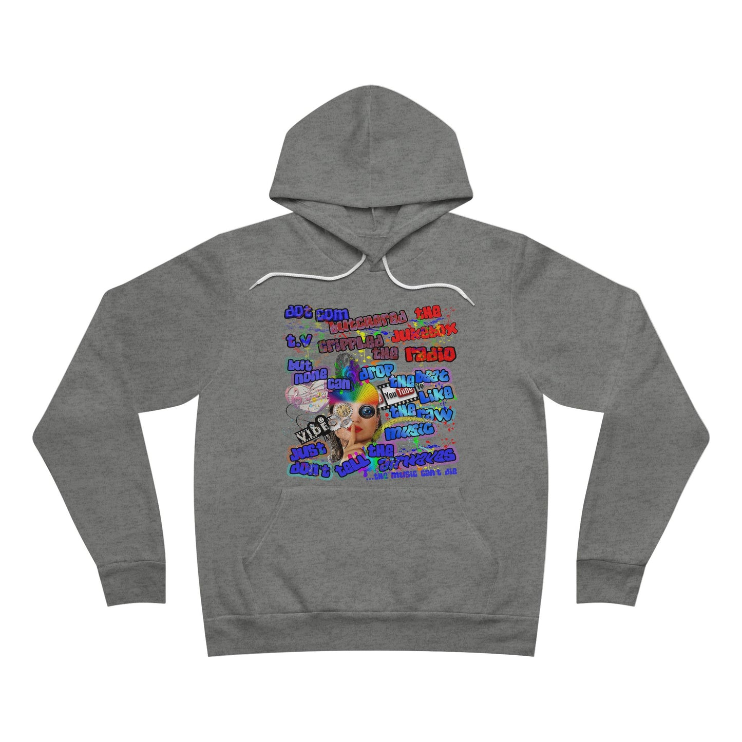 drop the beat - Unisex Sponge Fleece Pullover Hoodie