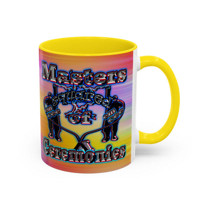 em cee squared - Accent Mug (color blur)