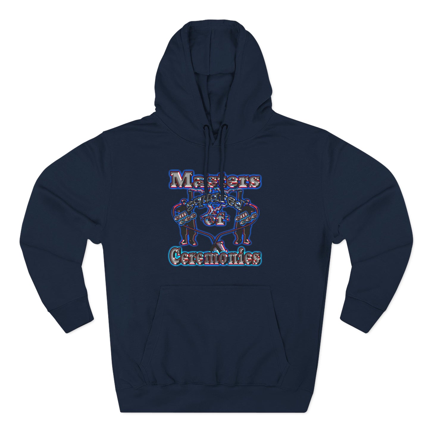 em cee squared - Three-Panel Fleece Hoodie