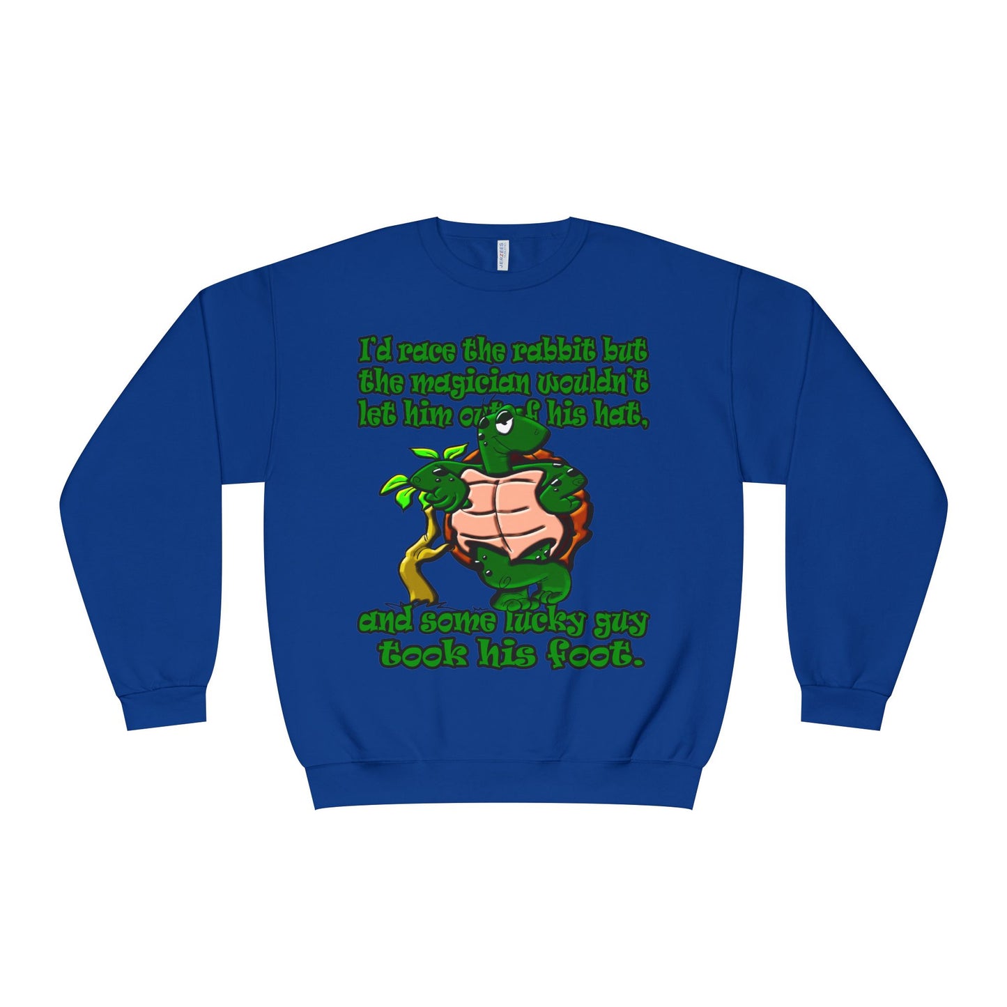 turtle race - Unisex NuBlend® Crewneck Sweatshirt