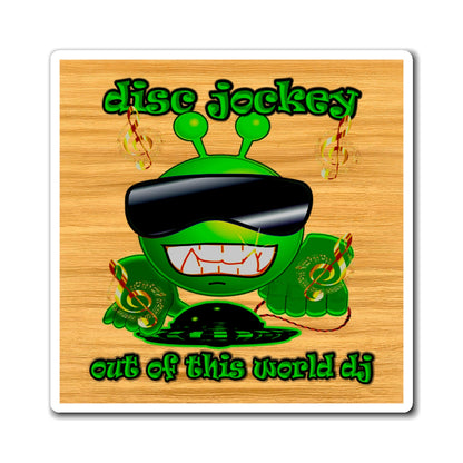 disc jockey - Magnets - (butterscotch wood finish)