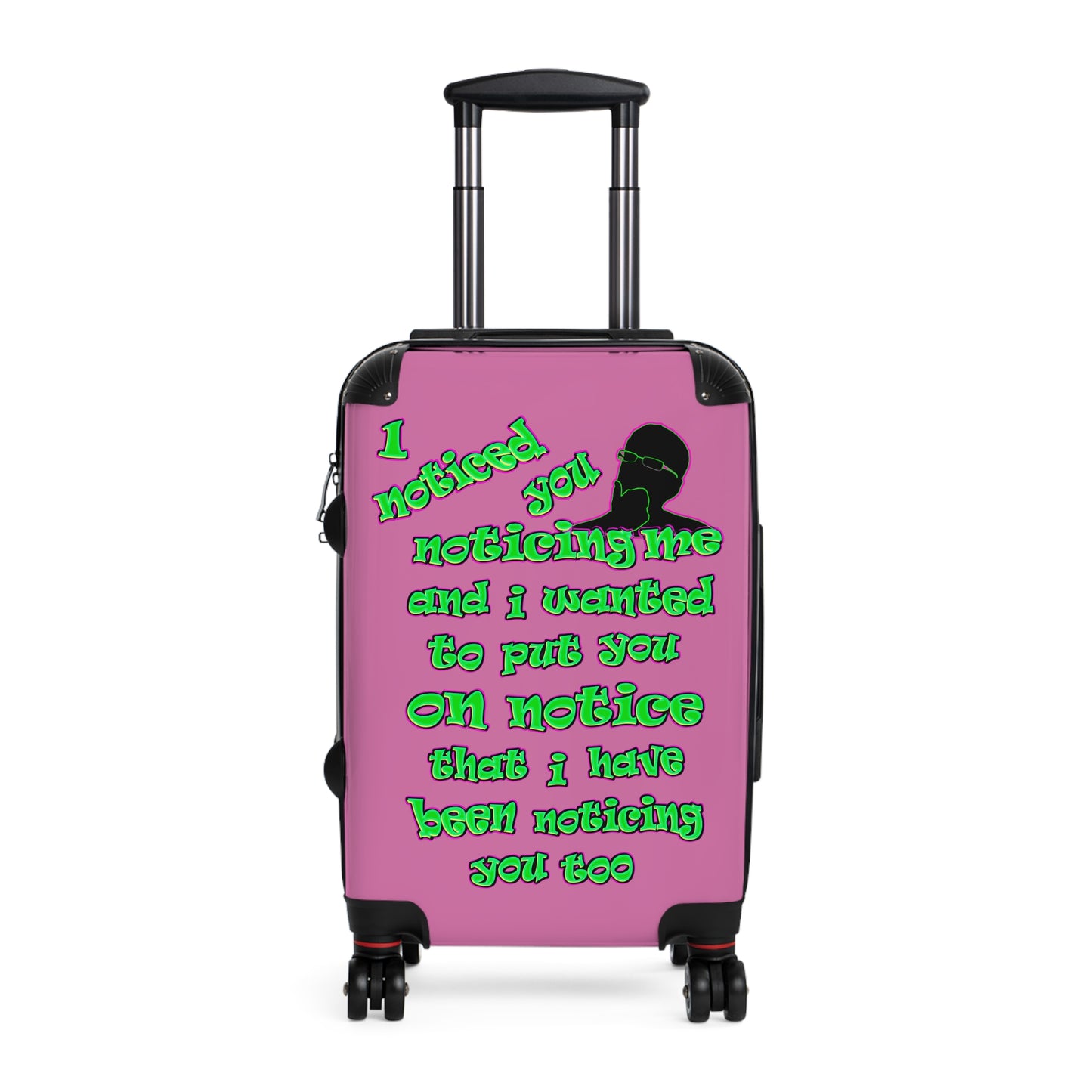 noticed you noticing - Suitcase (light pink)