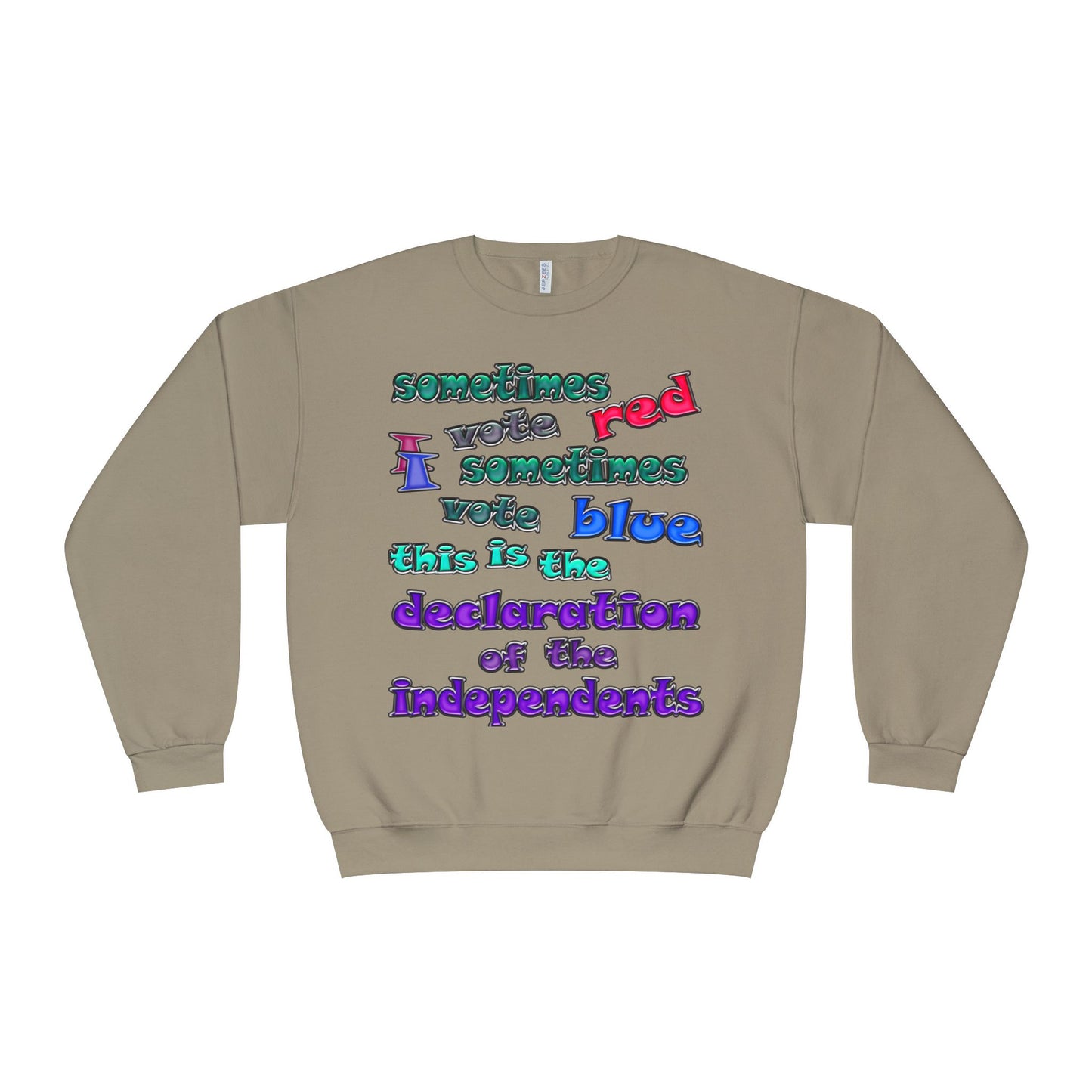declaration of the independents - Unisex NuBlend® Crewneck Sweatshirt