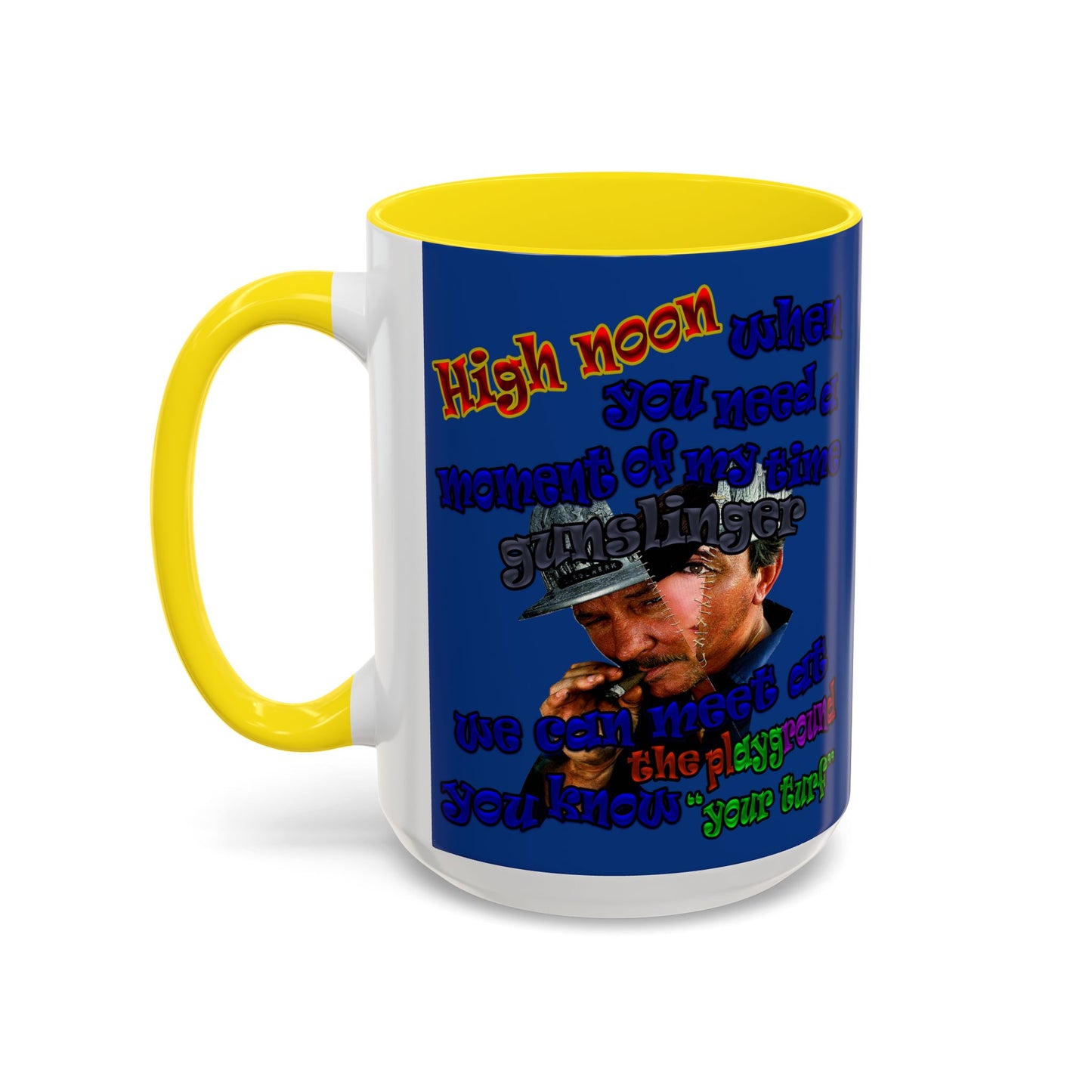 high noon - Accent Mug (dark blue)