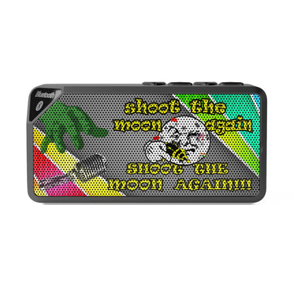 shoot the moon again - Jabba Bluetooth Speaker (rainbow split)