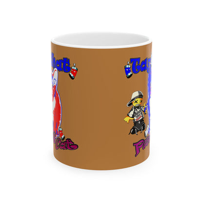 tag that - White Mug (light brown)