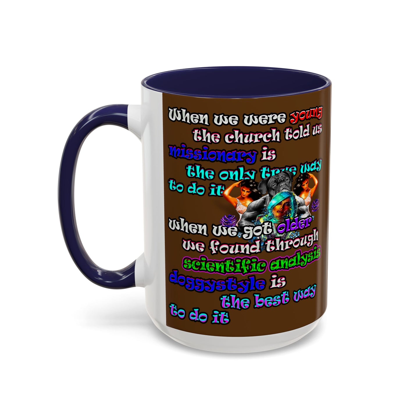 doggystyle - Accent Mug (brown)