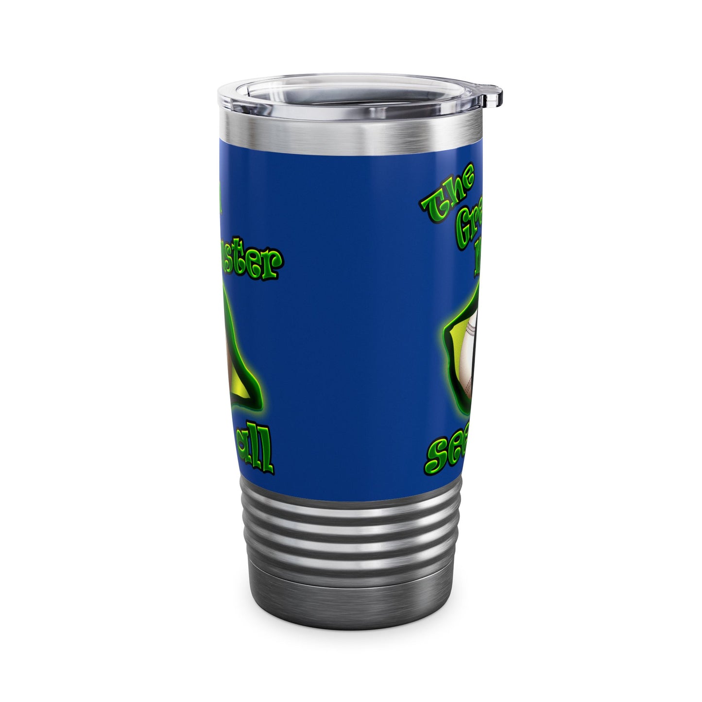 green monster - Ringneck Tumbler, 20oz (dark blue)
