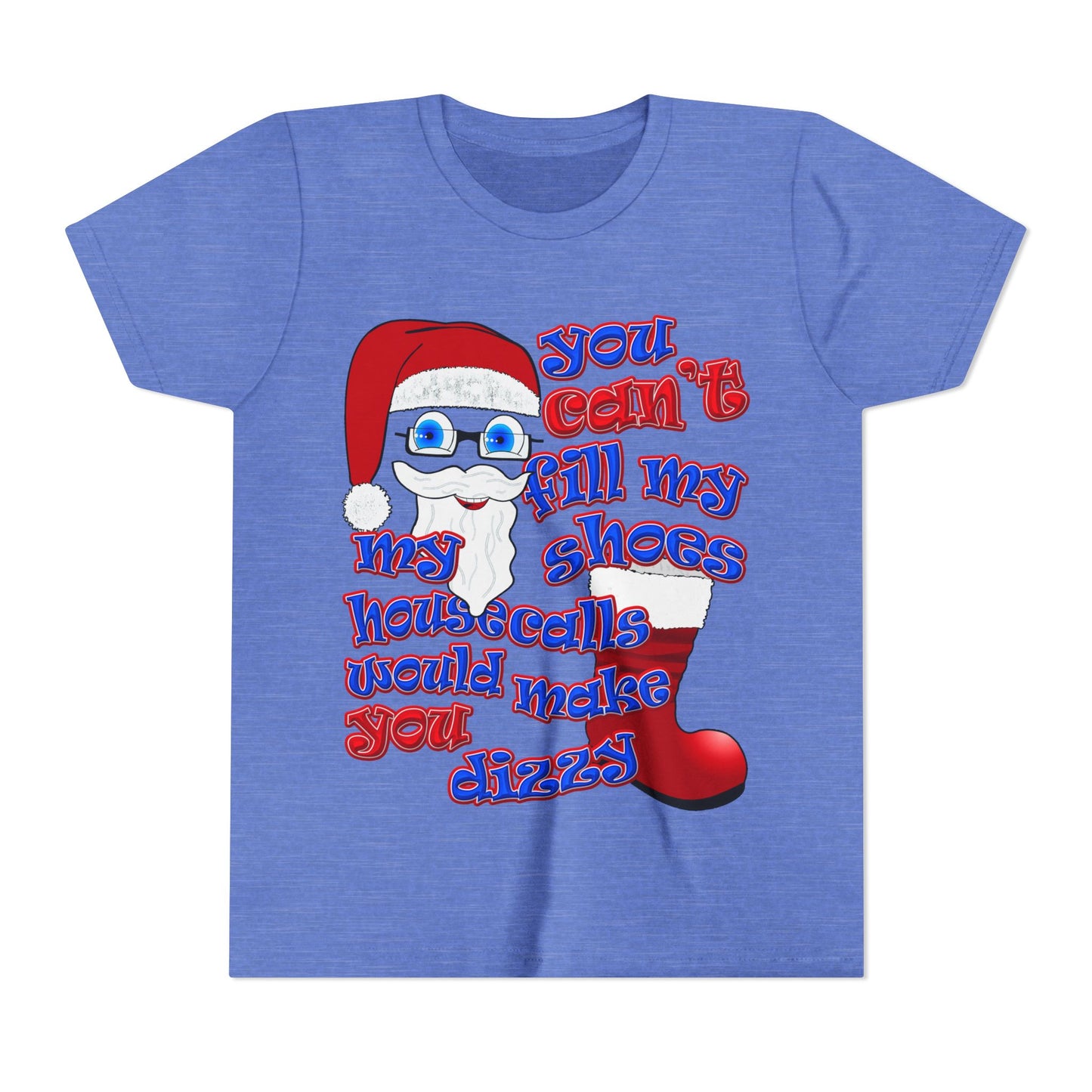 santa's shoes - Youth Short Sleeve Tee