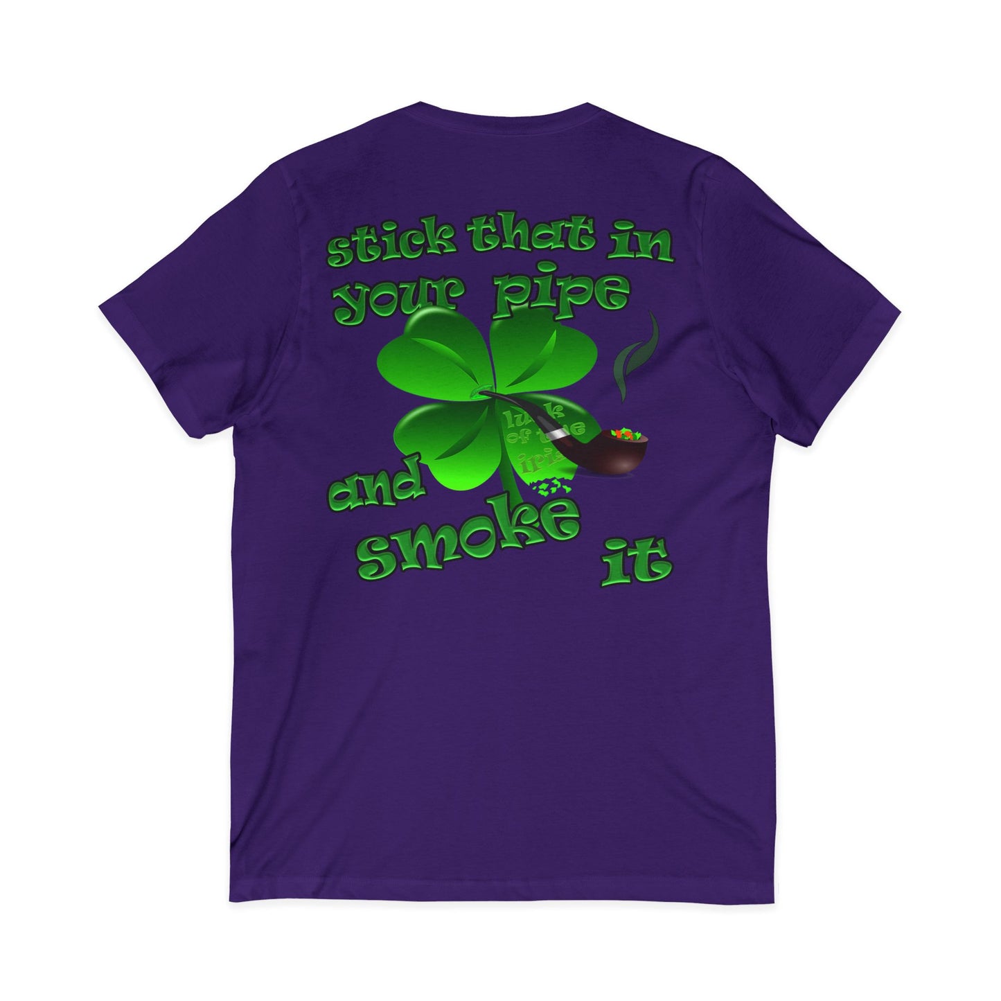 celtics logo - Unisex Jersey Short Sleeve V-Neck Tee